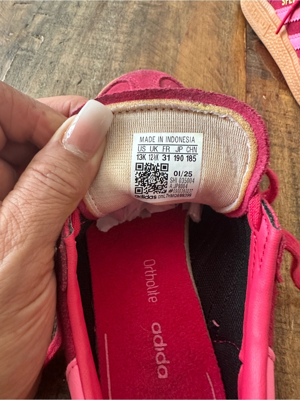 adidas Pink Girls' Athletic Shoes - Picture 6 of 6